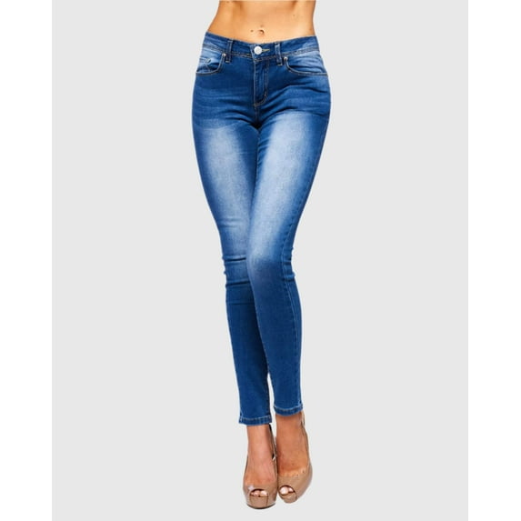 WOMEN'S MANDY HIGH RISE SKINNY JEANS