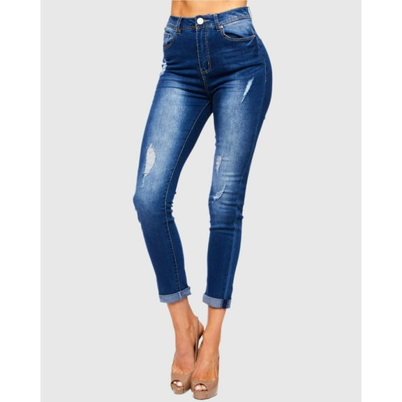 WOMEN'S SANDY HIGH RISE SKINNY JEANS