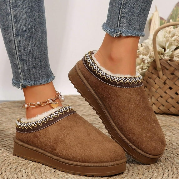WOMEN'S WINTER PLATFORM NON-SLIP OUTDOOR BOOTS