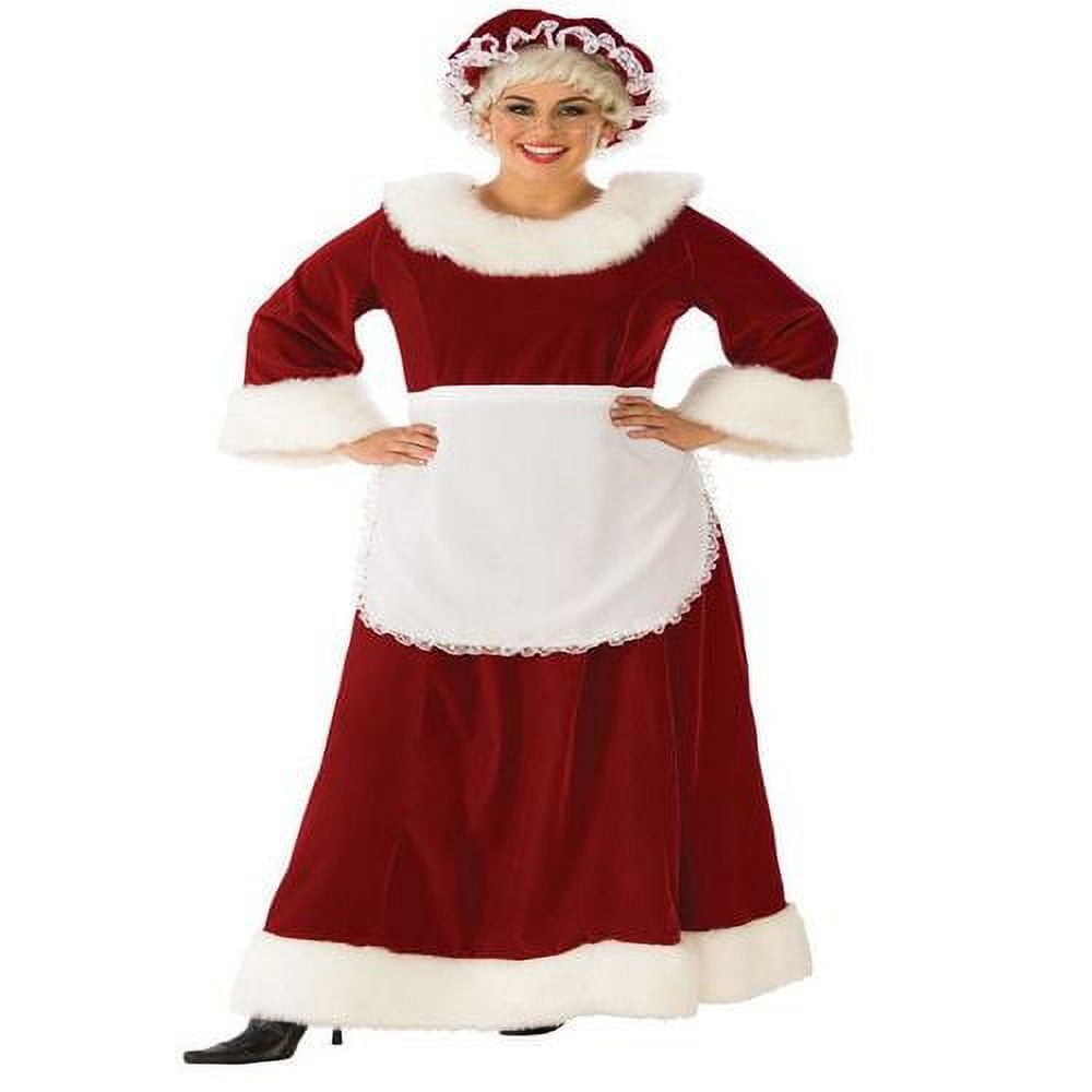 WOMENS CURVY PREMIUM TRADITIONAL MRS. CLAUS COSTUME-14-16 - Walmart.com