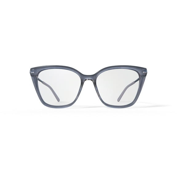 Walmart Women's Doris Cat Eye Prescription Eyeglasses with Case, Nude Crystal