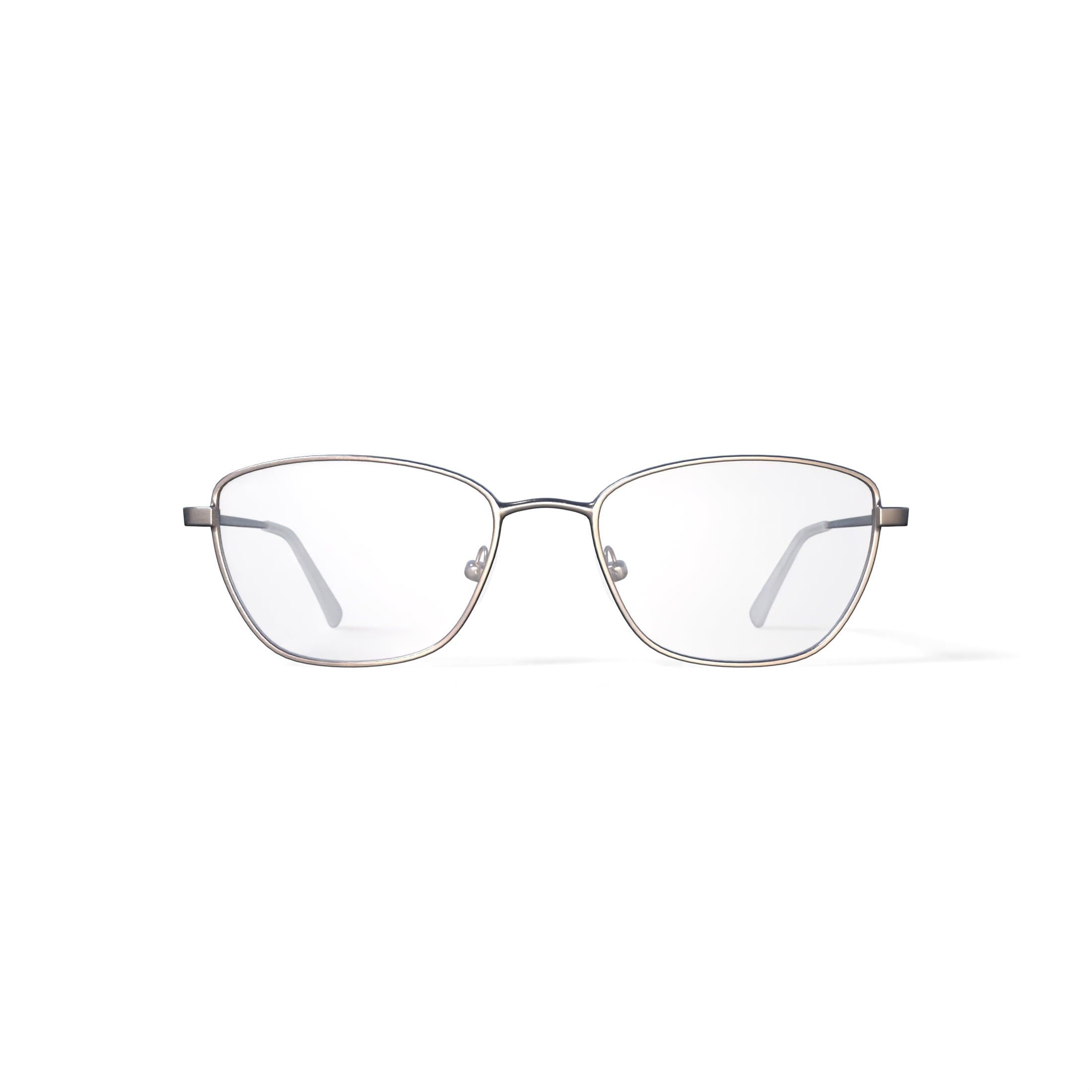 Walmart Women's Jade Cat Eye Prescription Eyeglasses with Case, Gold