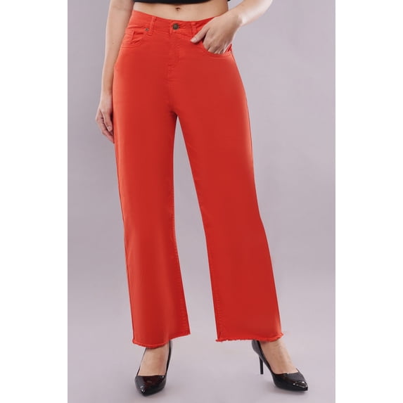 WOMENS OLIVIA FLARED FIT DENIM JEANS