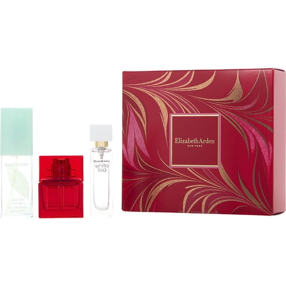 WOMENS VARIETY by Elizabeth Arden - 3 PIECE MINI VARIETY WITH WHITE TEA EDT SPRAY 0.33 OZ & RED DOOR EDT SPRAY 0.33 OZ & GREEN TEA SCENT SPRAY 0.5 OZ AND ALL ARE MINI'S - WOMEN