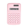 thumbnail image 1 of WONDBA Mini 4-Function Handheld Calculator, Pink, 1 of 5
