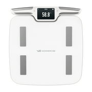 Wonder Core 8 Electrode Smart Body Fat Scale for Body Weight Scale, 55 Metrics , Digital Bathroom Scale, Bluetooth Accurate Body Fat Measurement Device for BMI Muscle Mass Body Composition Tool