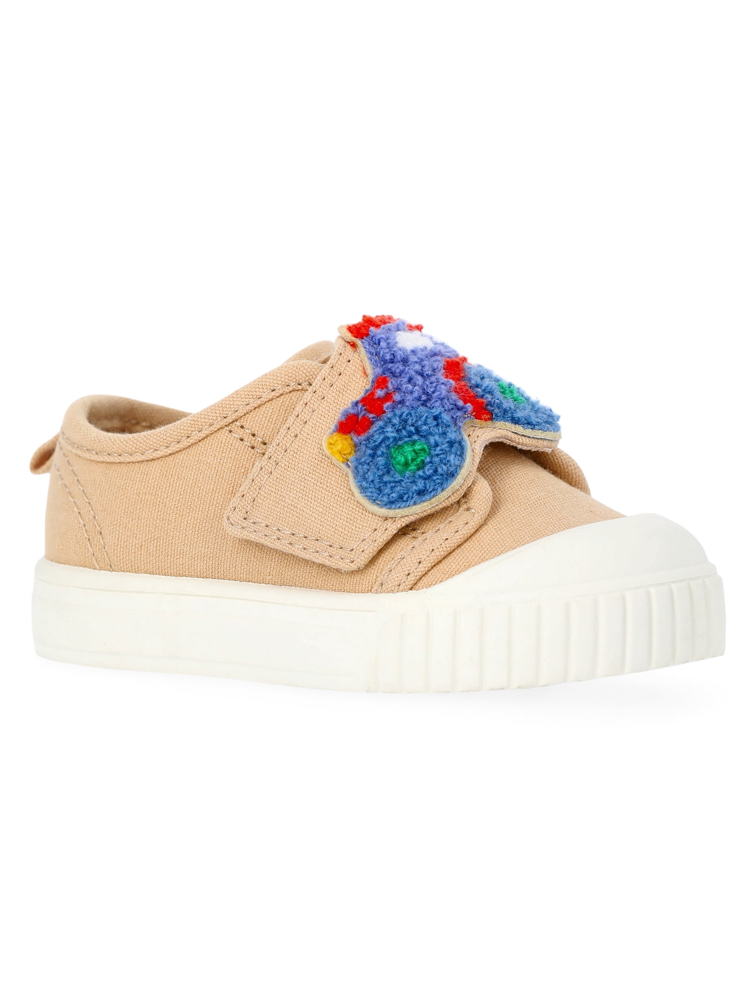 Wonder Nation Baby and Toddler Boys Bump Toe Sneakers with Adjustable Strap