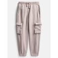 thumbnail image 1 of Wonder Nation Boys Fleece Cargo Jogger Pants, Sizes 4-18 & Husky, 1 of 3