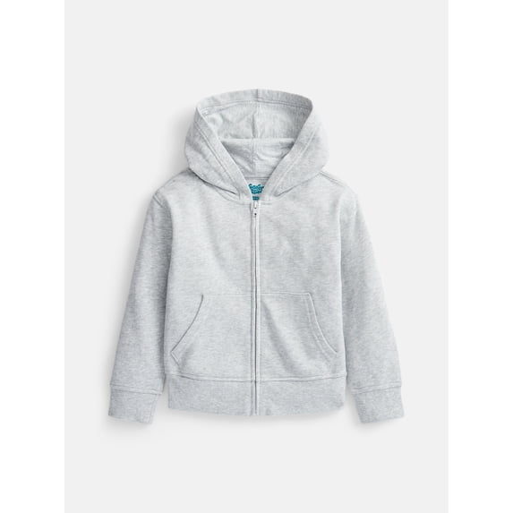 Wonder Nation Boys Full Zip Fleece Hoodie, Sizes 4-18