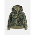 thumbnail image 1 of Wonder Nation Boys Full Zip Fleece Hoodie, Sizes 4-18, 1 of 3