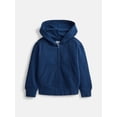 thumbnail image 1 of Wonder Nation Boys Full Zip Fleece Hoodie, Sizes 4-18, 1 of 3