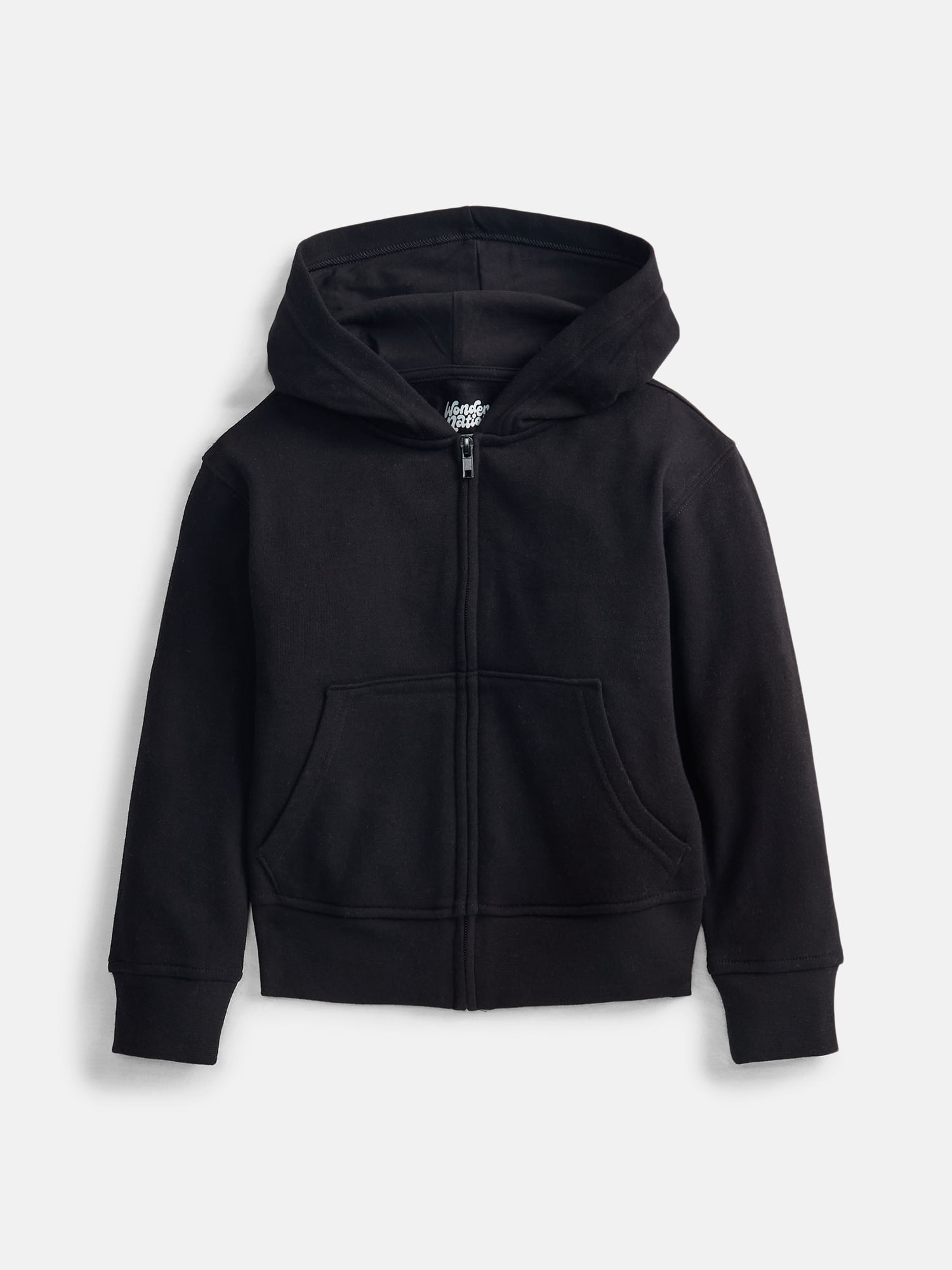 Wonder Nation Boys Full Zip Fleece Hoodie, Sizes 4-18