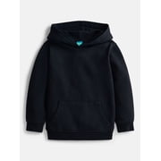Boys' Fleece Hoodie with Long Sleeves, Sizes 4-18 & Husky