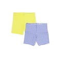 thumbnail image 1 of Wonder Nation Girls Bike Short, 2-Pack, Sizes 4-18 & Plus, 1 of 5