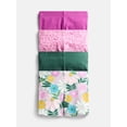 thumbnail image 1 of Wonder Nation Girls Bike Shorts, 4-Pack, Sizes 4-18 & Plus, 1 of 3