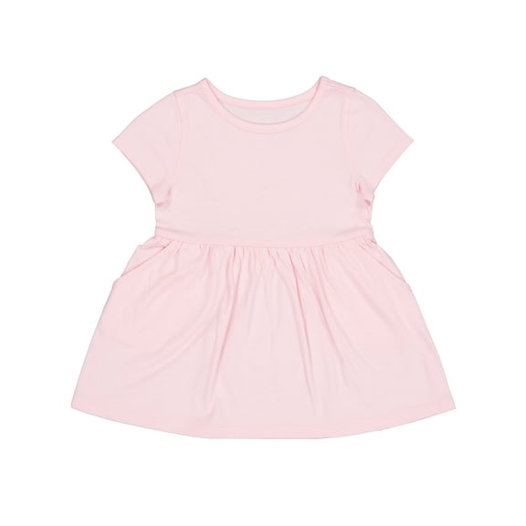 Wonder Nation Toddler Girl Short Sleeve Play Dress, Sizes 12M-3T