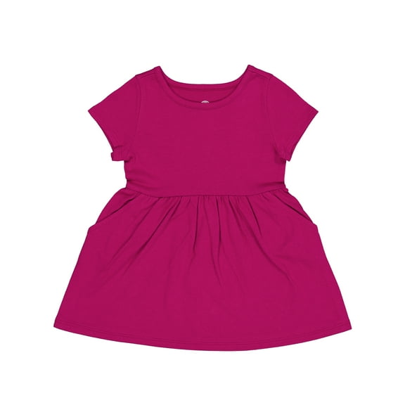 Wonder Nation Toddler Girl Short Sleeve Play Dress, Sizes 12M-3T