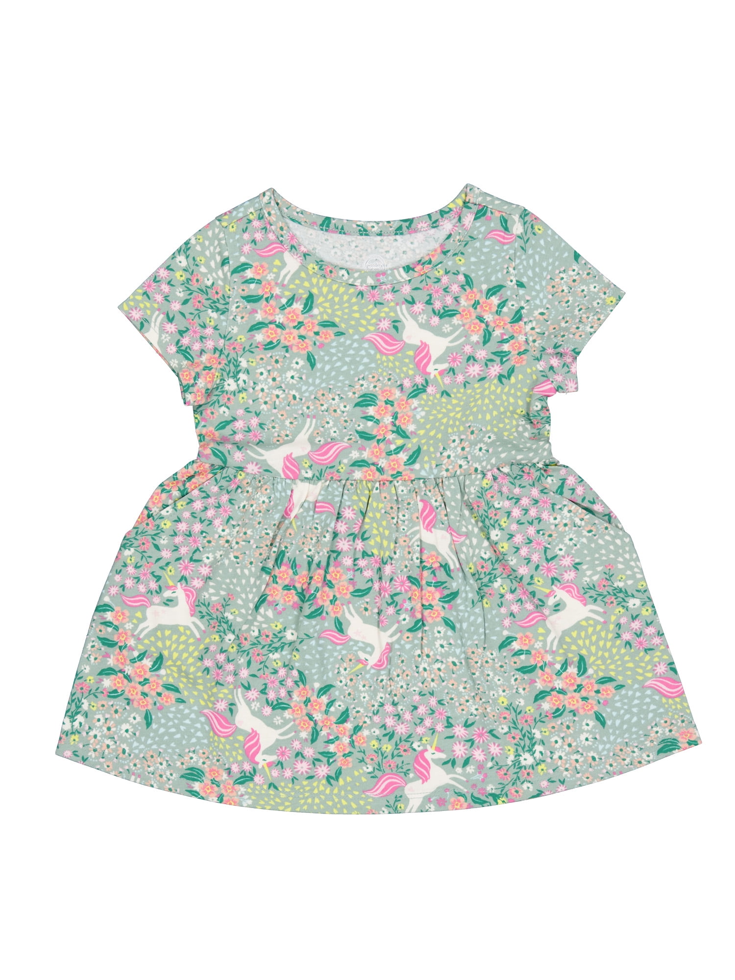 Wonder Nation Infant Girl Knit Dress, Sizes 12 - 18 Months