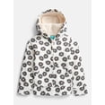 thumbnail image 1 of Wonder Nation Girls Kid Tough Fully Lined Zip Hoodie Jacket, Sizes 4-18 & Plus, 1 of 3