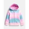 thumbnail image 1 of Wonder Nation Girls Kid Tough Fully Lined Zip Hoodie Jacket, Sizes 4-18 & Plus, 1 of 3