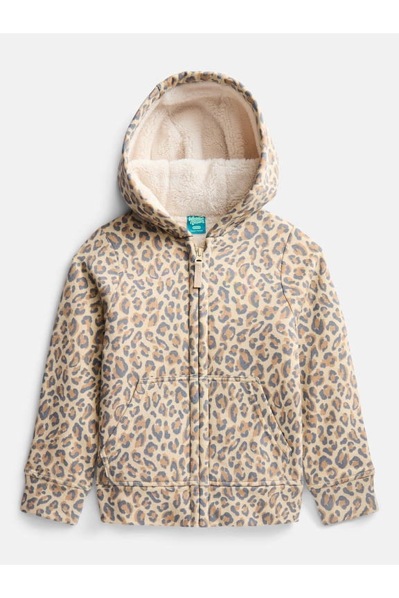 Girls Kid Tough Fully Lined Zip Hoodie Jacket, Sizes 4-18 & Plus