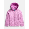 thumbnail image 1 of Wonder Nation Girls Kid Tough Fully Lined Zip Hoodie Jacket, Sizes 4-18 & Plus, 1 of 3
