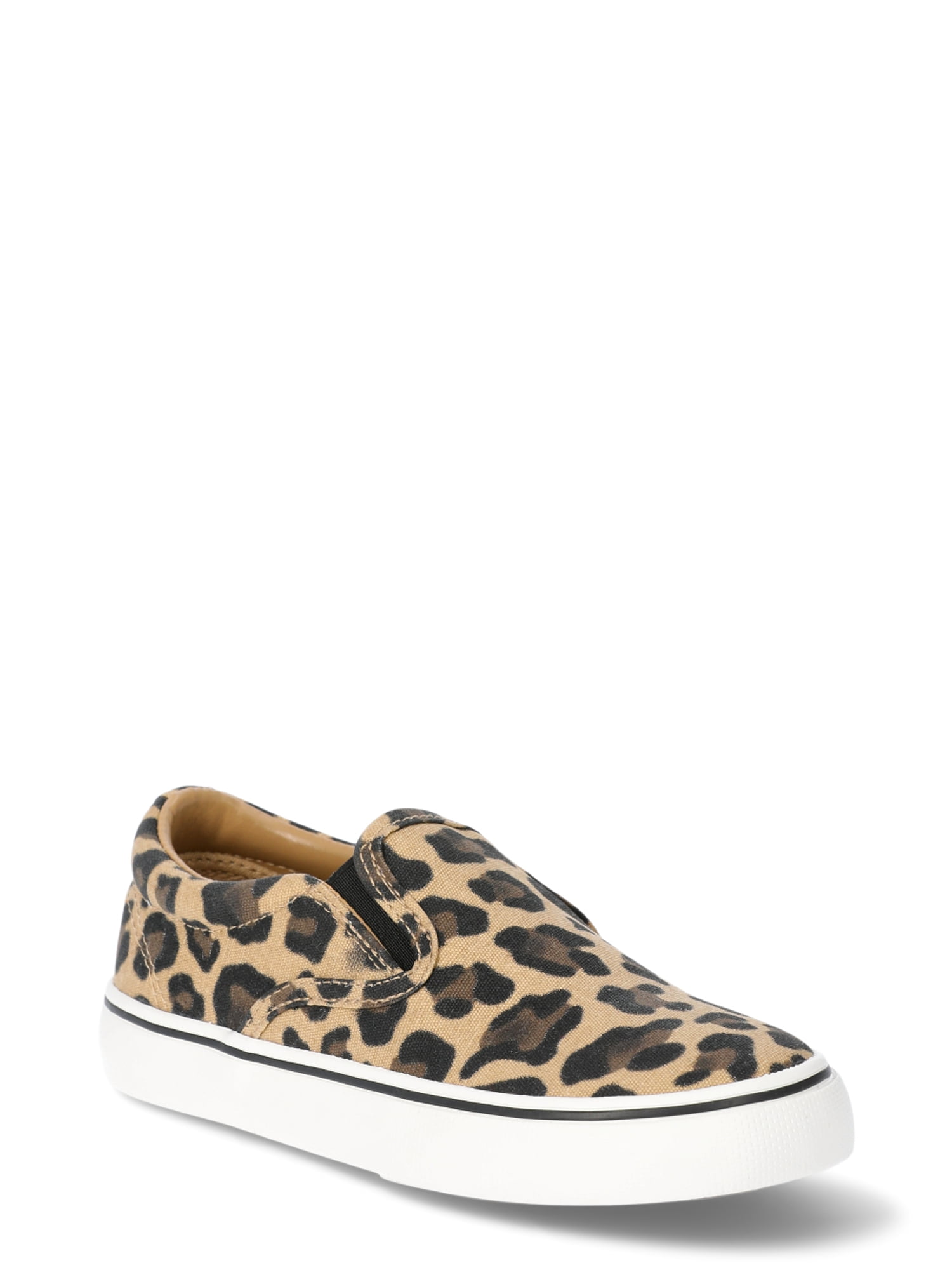 Wonder Nation Kids Leopard Print Shoes Boy s Size 5 Multicolor