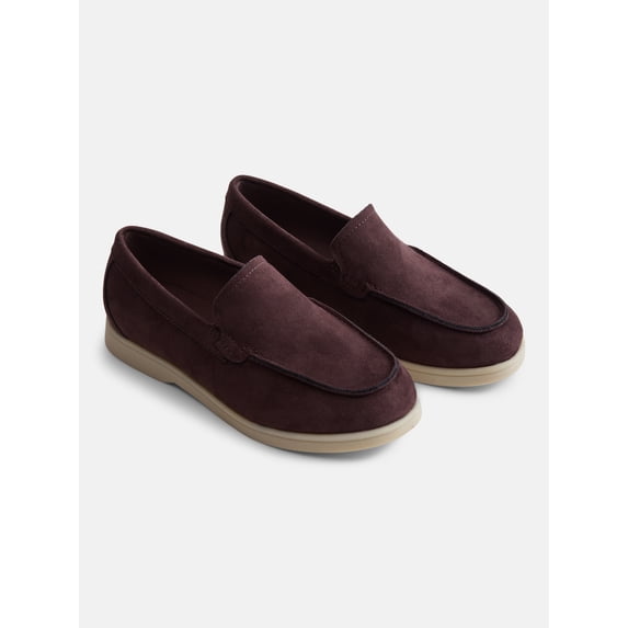 Wonder Nation Little and Big Boys Faux Suede Loafer Shoes