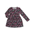 thumbnail image 1 of Wonder Nation Girls Long Sleeve Play Dress, Sizes 4-18 & Plus, 1 of 3