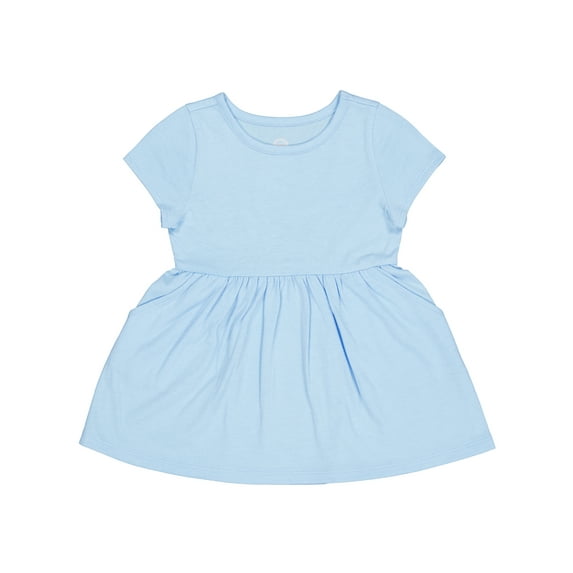 Wonder Nation Toddler Girl Short Sleeve Play Dress, Sizes 12M-3T