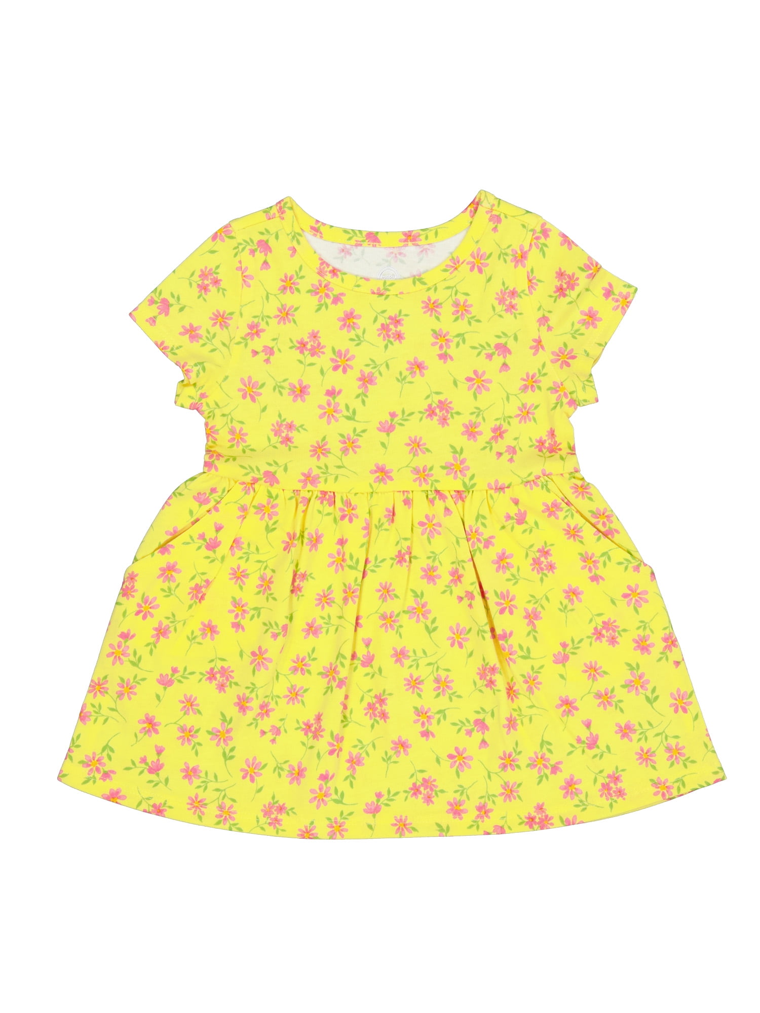 Wonder Nation Toddler Girl Knit Dress, Sizes 2T - 3T