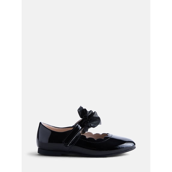 Wonder Nation Toddler Girls Easter Bow Flats