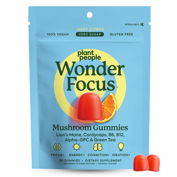 WONDERFOCUS JUICY CITRUS 30CT DAILY FOCUS GUMMIES