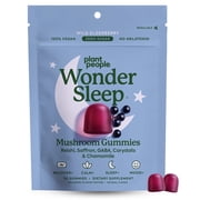 Plant People WonderSleep Mushroom Gummies, Wild Elderberry, 30ct