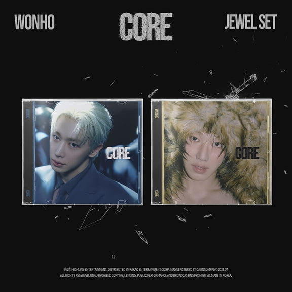 WONHO - [CORE] EP Album JEWEL 2 Version SET