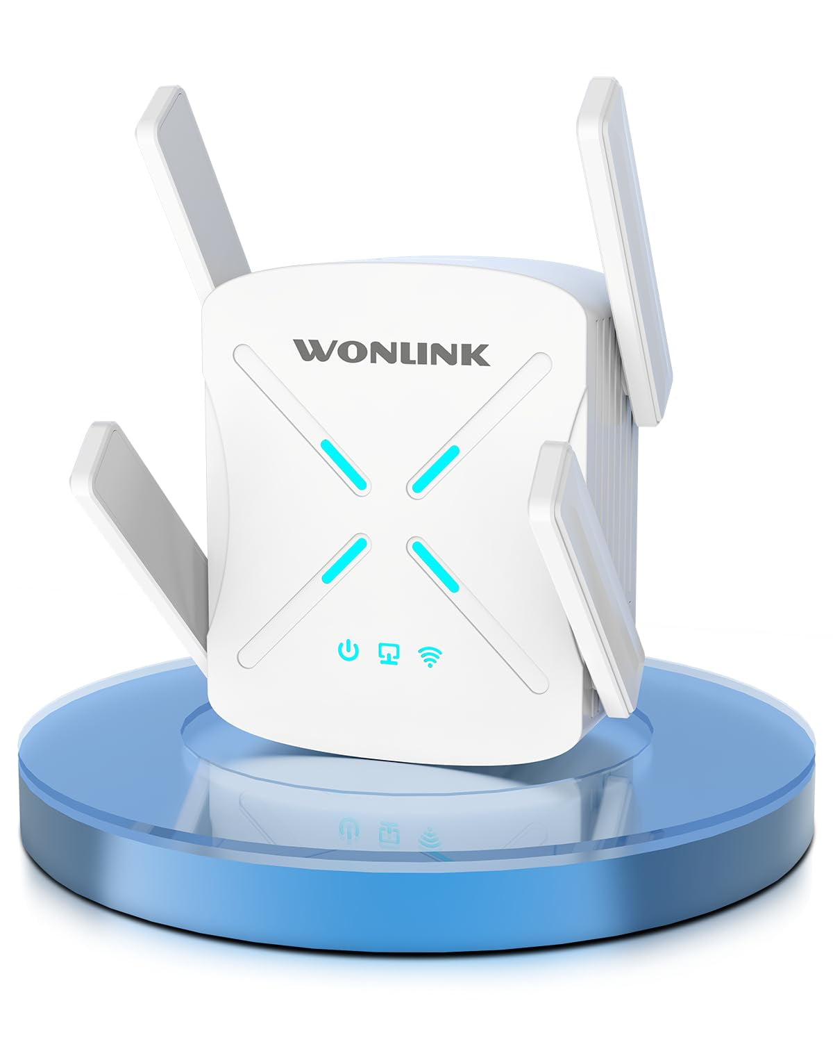 WiFi Extender Signal Booster Up to 3000sq.ft and 30 Devices, WiFi Range  Extender, Wireless Internet Repeater, Long Range Amplifier with Ethernet  Port, Access Point, Alexa Compatible 