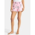 thumbnail image 1 of Aristocats Women's Marie Print Plush Fleece Shorts, Sizes XXS-XXL, 1 of 5