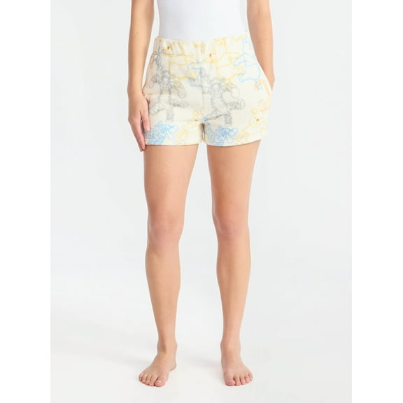 Winnie the Pooh Women's Graphic Wooby Shorts, Sizes XXS-XXL