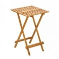 WOOD FOLDING TRAY TABLE