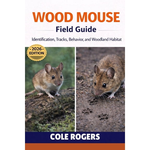 WOOD MOUSE Field Guide: Identification, Tracks, Behavior, and Woodland Habitat, (Paperback)