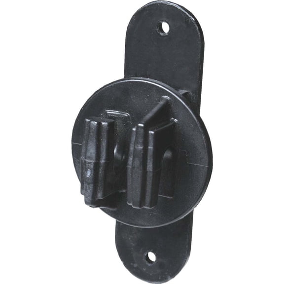 WOOD POST INSULATOR BLACK 25 PACK