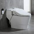 thumbnail image 1 of WOODBRIDGE Elongated One Piece Advanced Bidet,Smart Toilet Seat with Temperature Controlled Wash Functions and Air Dryer T0737, 1 of 8