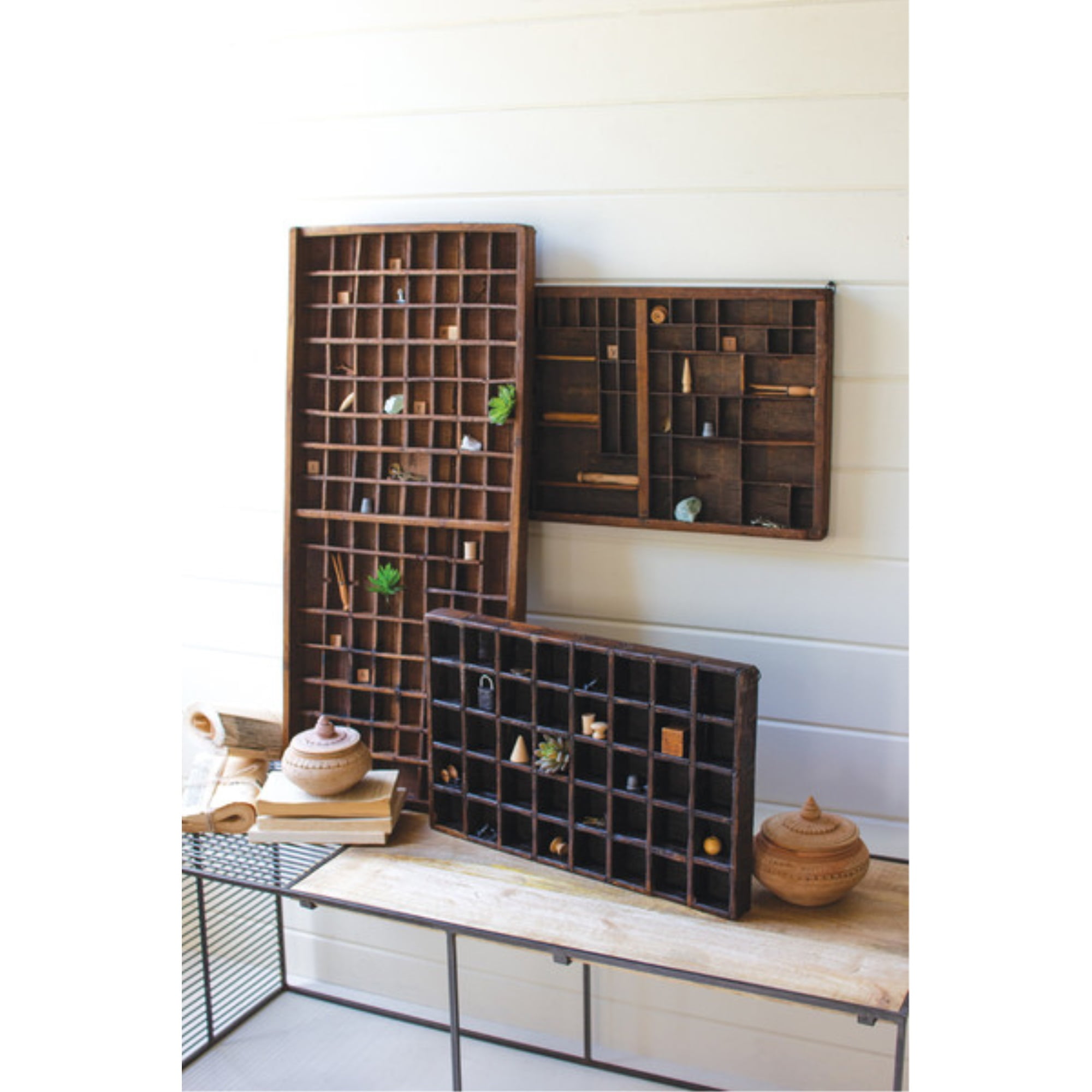 WOODEN PRINTERS TRAY