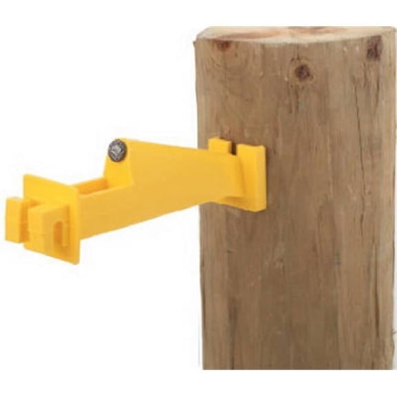 WOODEX-5WP-15 Wood Post Insulator Extender, Yellow