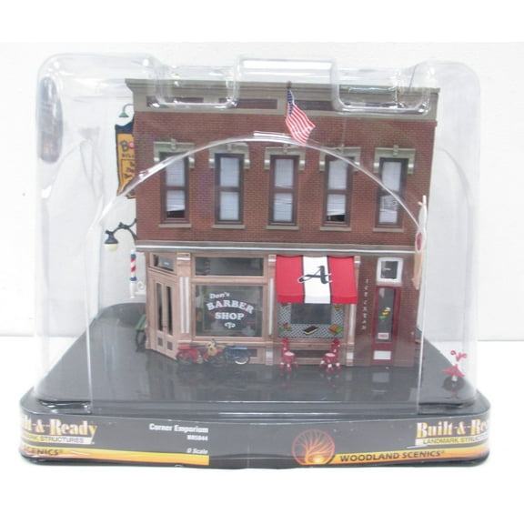 WOODLAND SCENICS CORNER EMPORIUM BUILDING O GAUGE BR5844 WDS5844