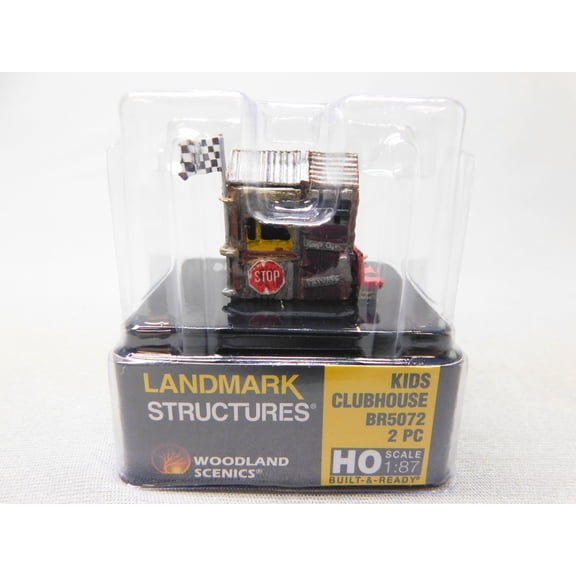 WOODLAND SCENICS KIDS CLUBHOUSE BUILDING HO GAUGE BR5072 WDS5072