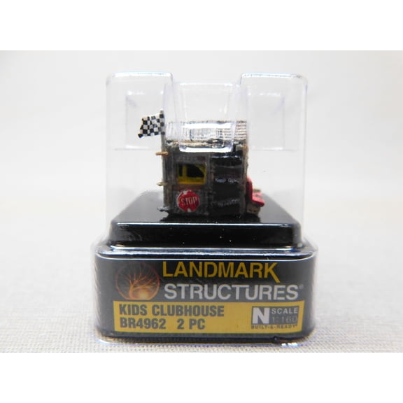 WOODLAND SCENICS KIDS CLUBHOUSE BUILDING N GAUGE BR5072 WDS4962