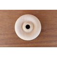 thumbnail image 1 of WOODNSHOP Wheel 2 3/4 Treaded Wood PKG 24, 1 of 1