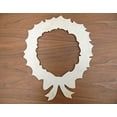 thumbnail image 1 of WOODNSHOP Wreath Wood 1/4 x 10 PKG 3 Laser Cut Wooden Wreath, 1 of 1