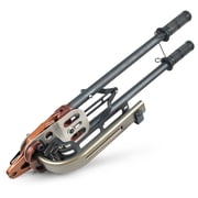 WOODPECKER C50 11 Gauge Heavy-Duty Manual Hog Ring Gun, 1-1/2 Crown, 14 mm Closure Diameter, Snap-Ring Plier Hog Ring Tool with Auto-feed System for Crab Traps, Wire Cages, Fencing